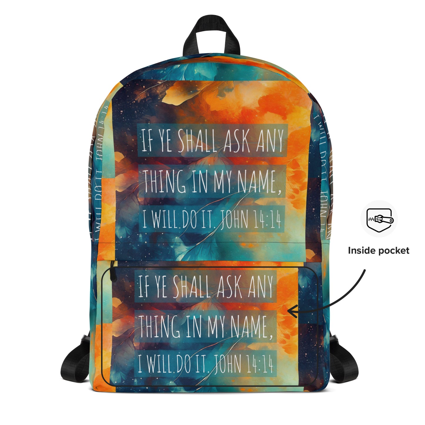 John 14:14 Backpack