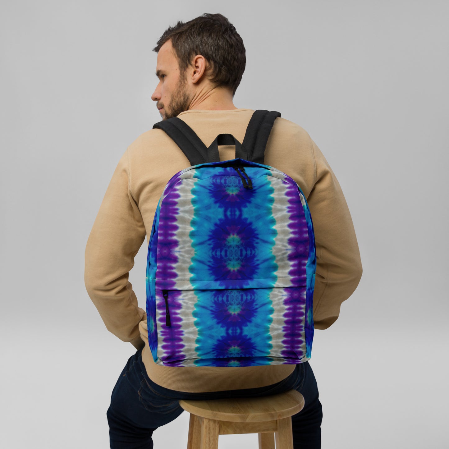 BLUES TIE-DYE Backpack