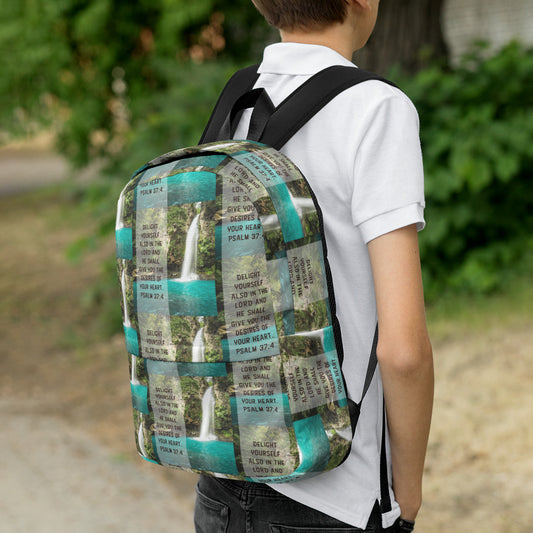 Psalm 37:4 Backpack