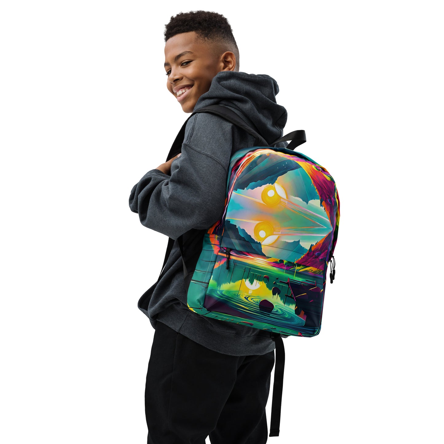 COLORFUL MOUNTAINS Backpack