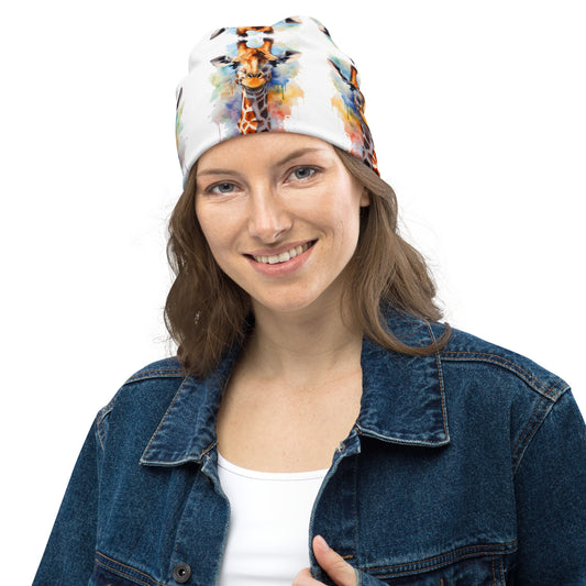 GIRAFFE KALEIDOSCOPE Beanie