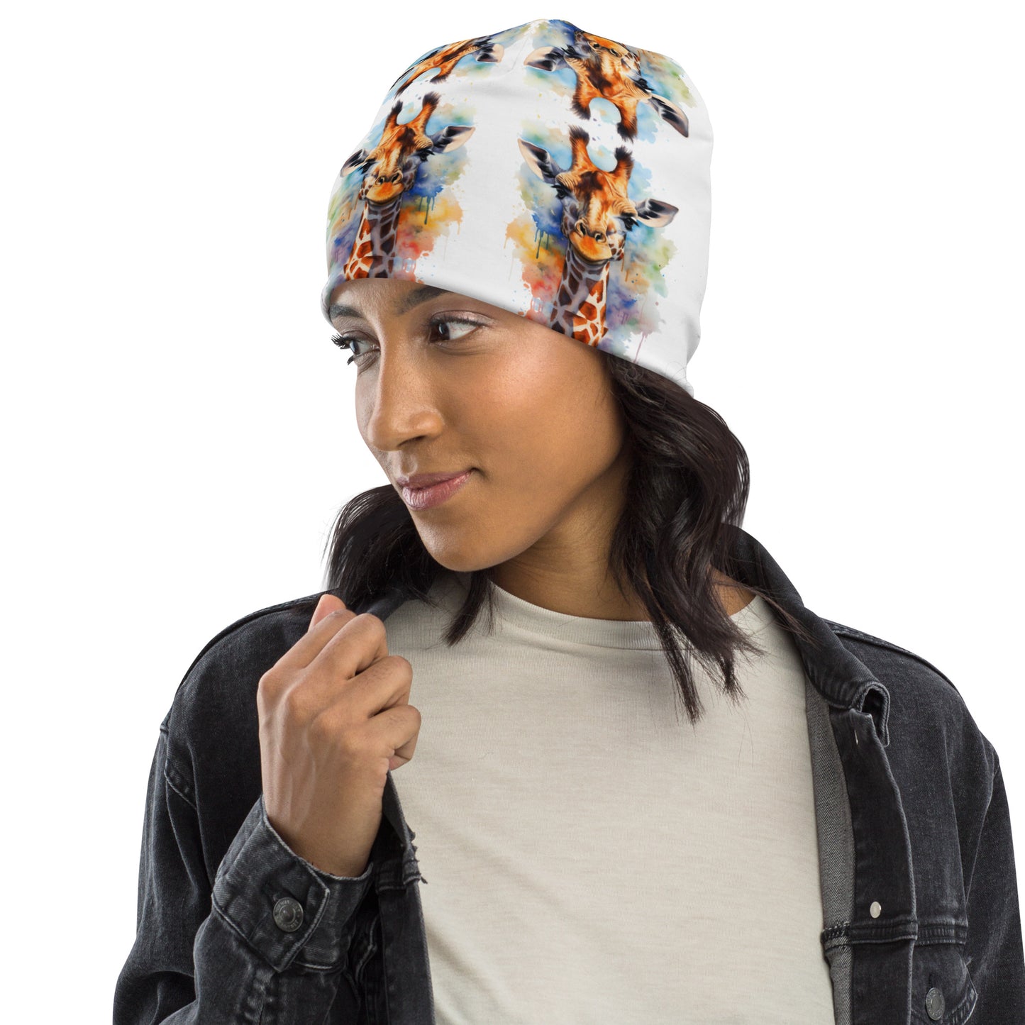 GIRAFFE KALEIDOSCOPE Beanie