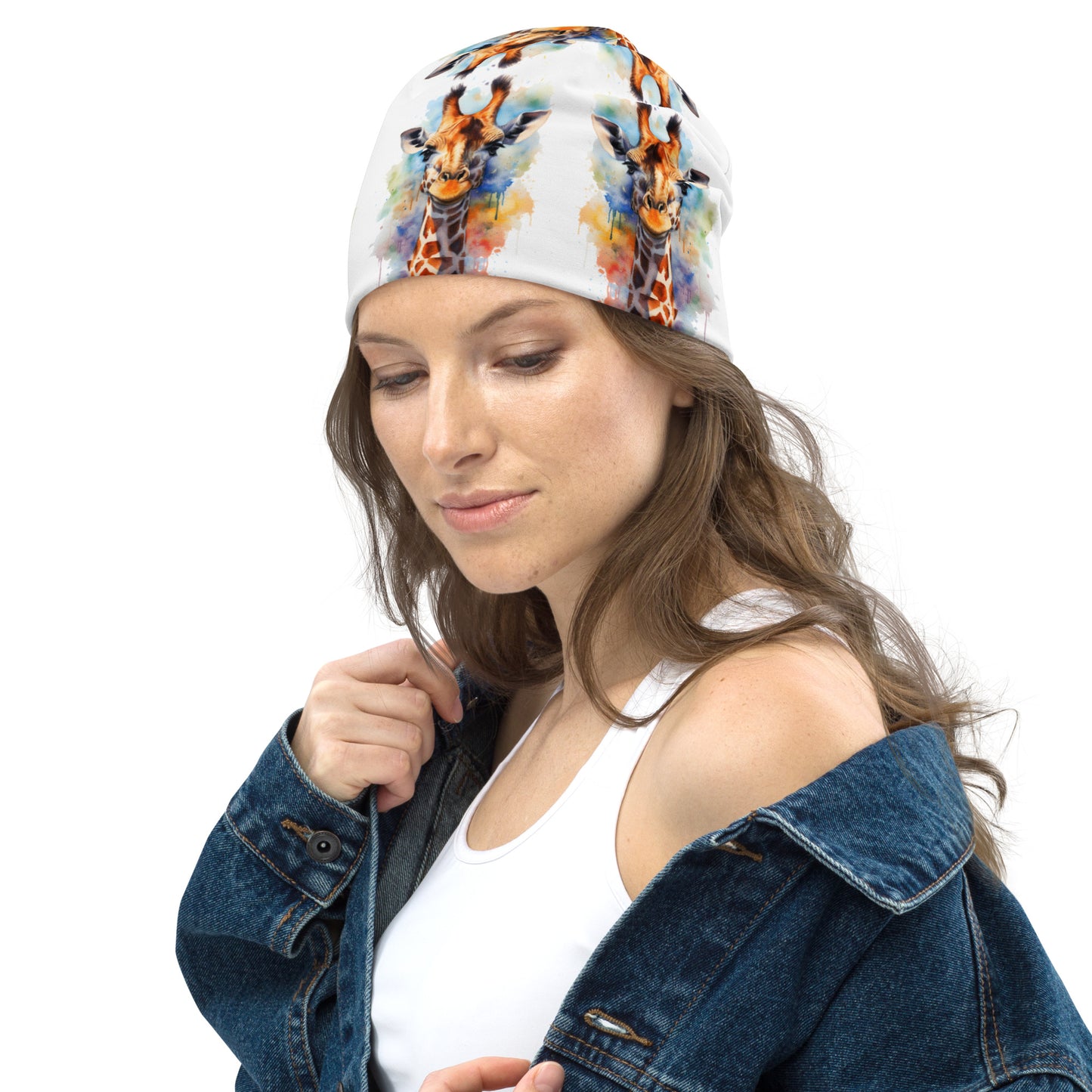 GIRAFFE KALEIDOSCOPE Beanie