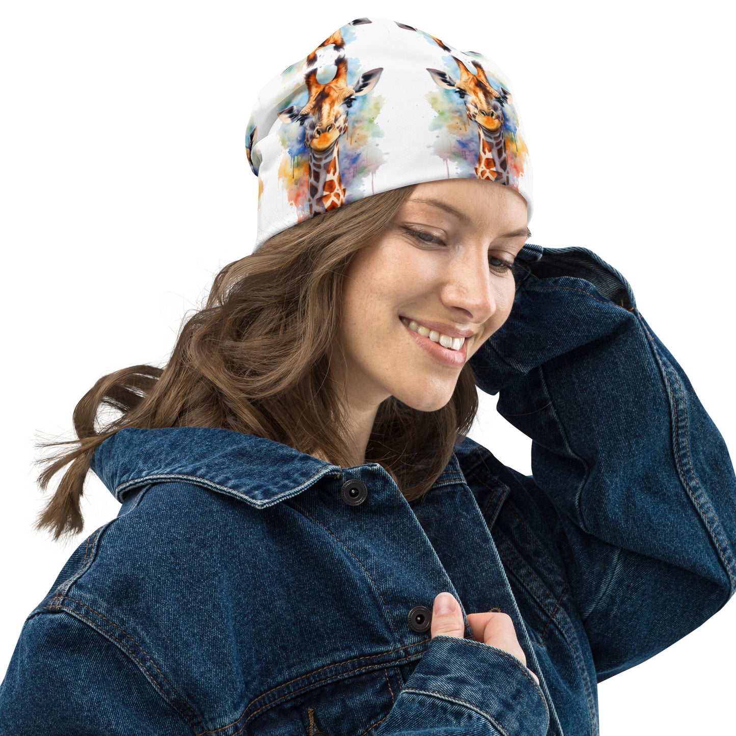 GIRAFFE KALEIDOSCOPE Beanie