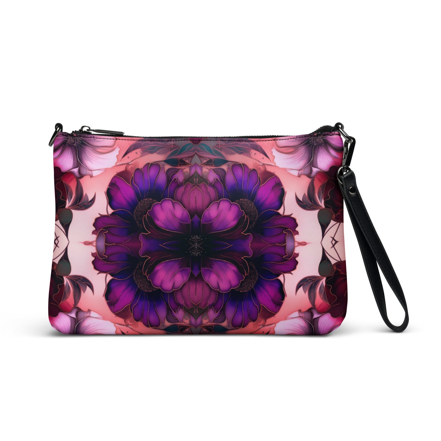 PINK FLORAL Crossbody bag