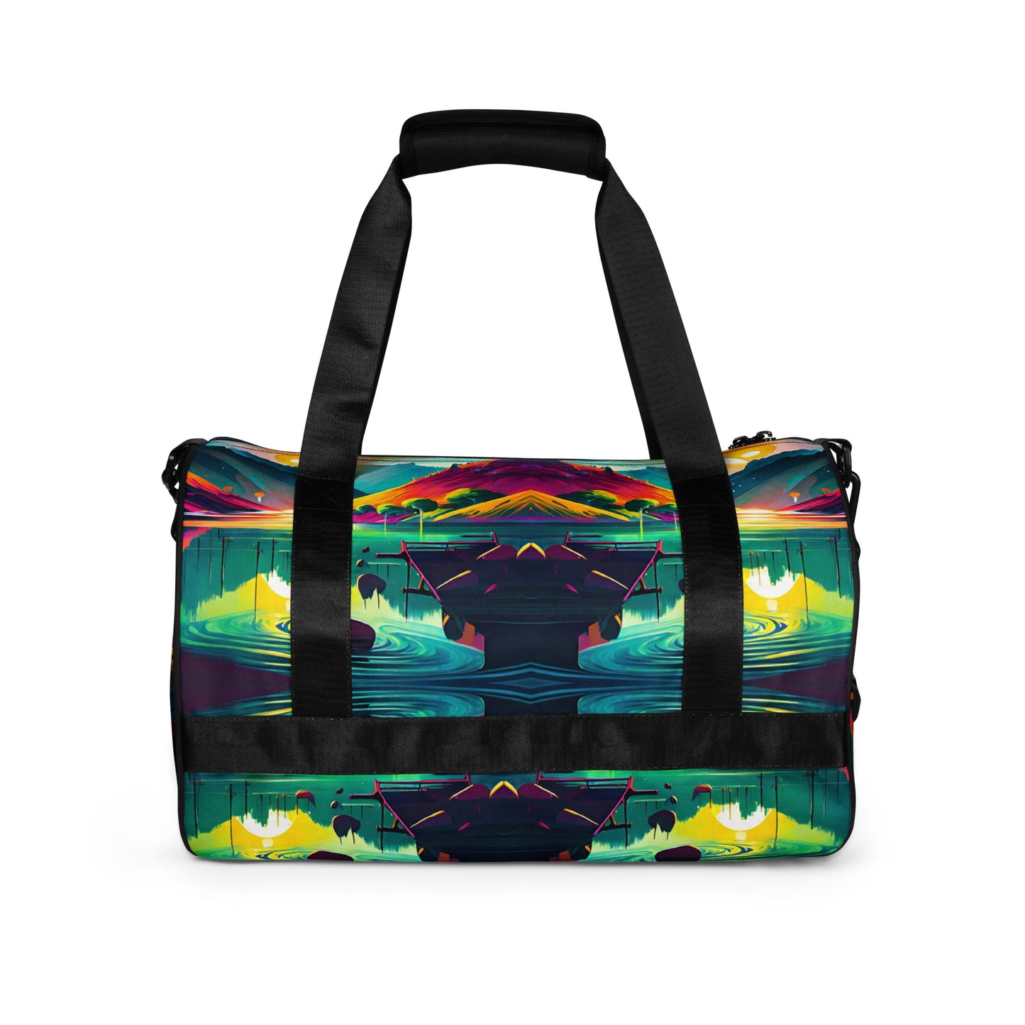 COLORFUL MOUNTAINS gym bag