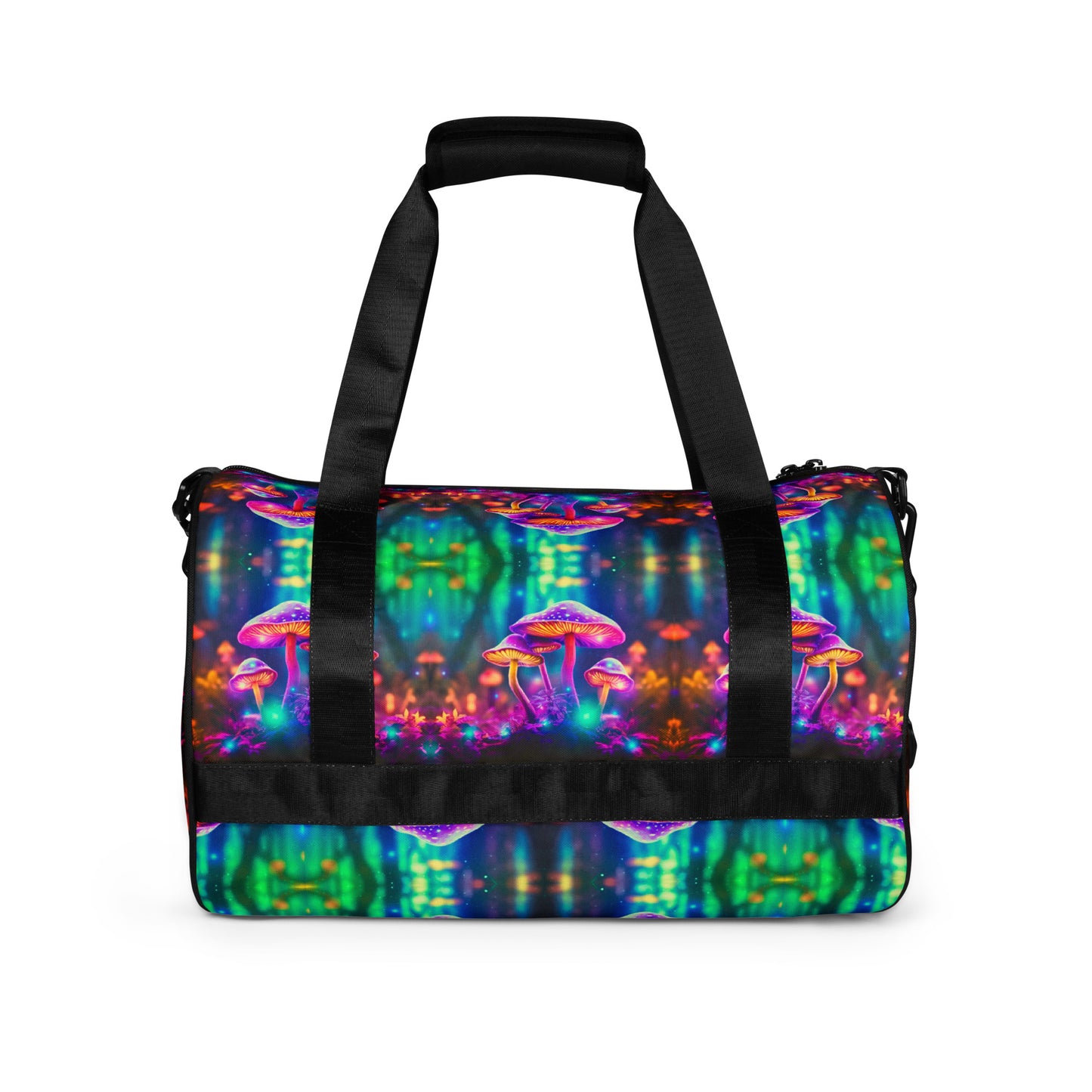 NEON MUSHROOMS gym bag