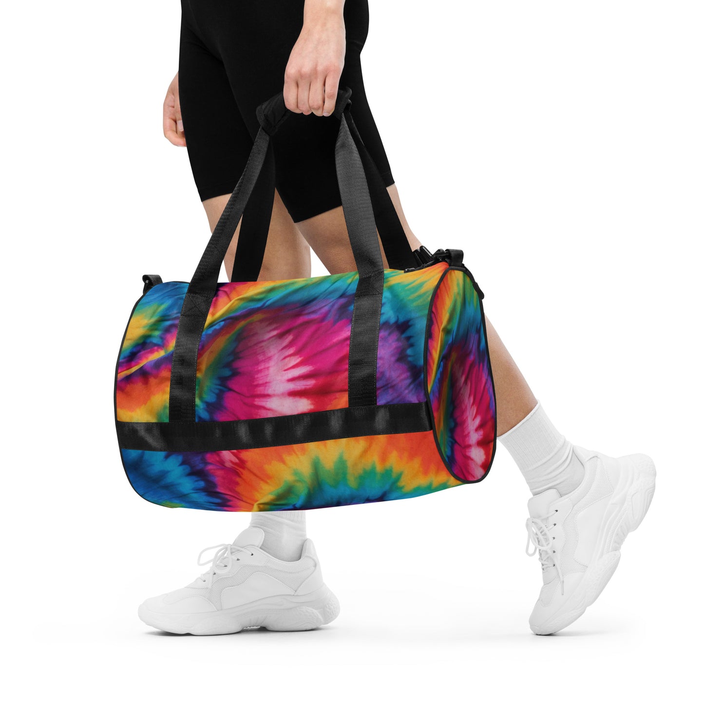 RAINBOW TIE-DYE gym bag