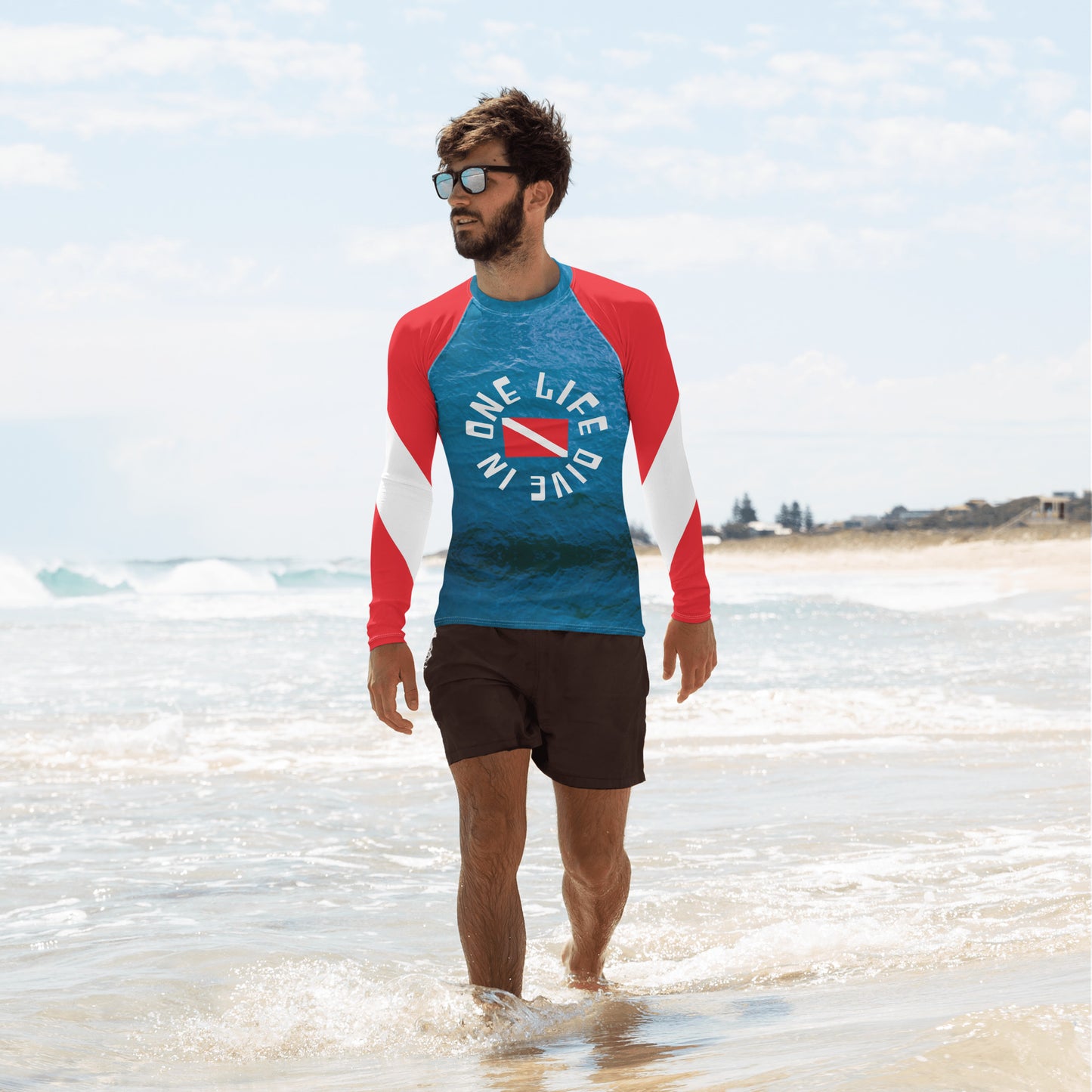 DIVE IN Men's Rash Guard