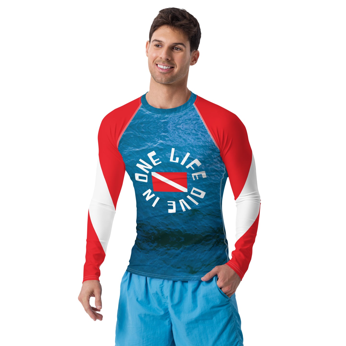 DIVE IN Men's Rash Guard