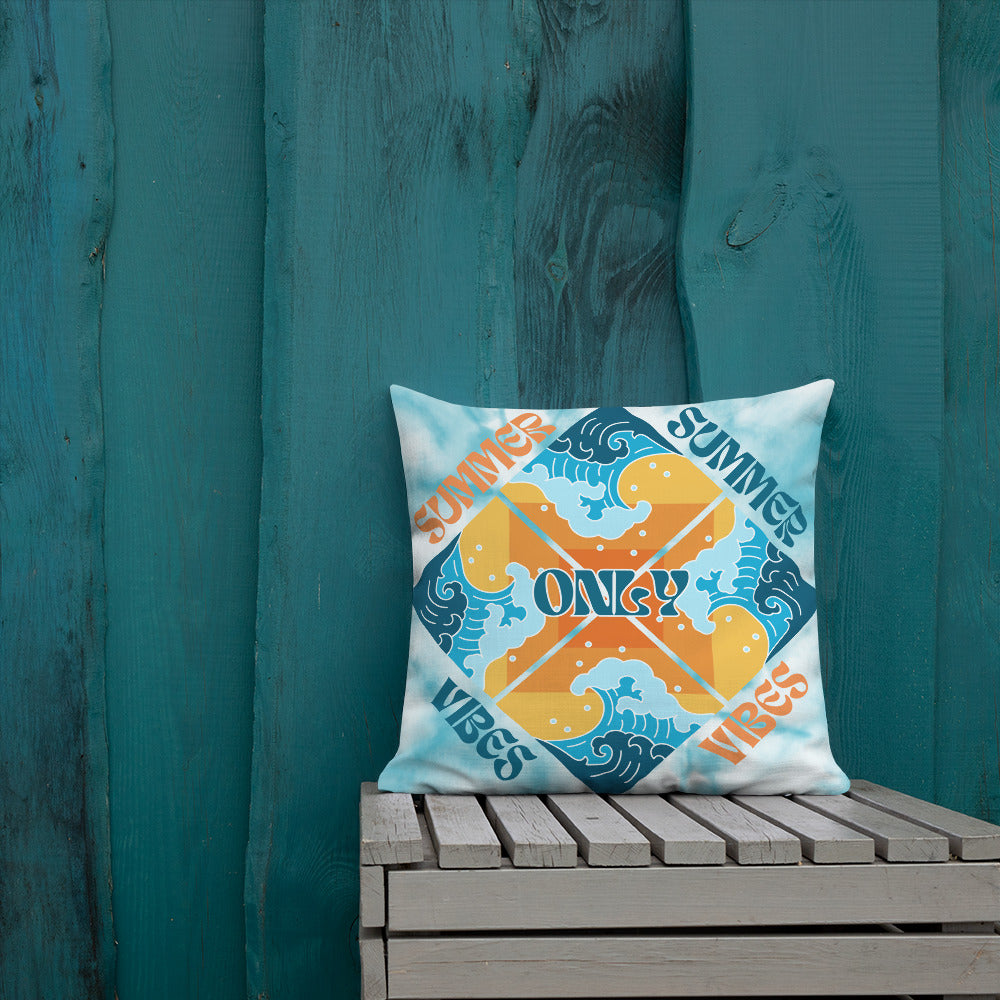 SUMMER VIBES Premium Pillow