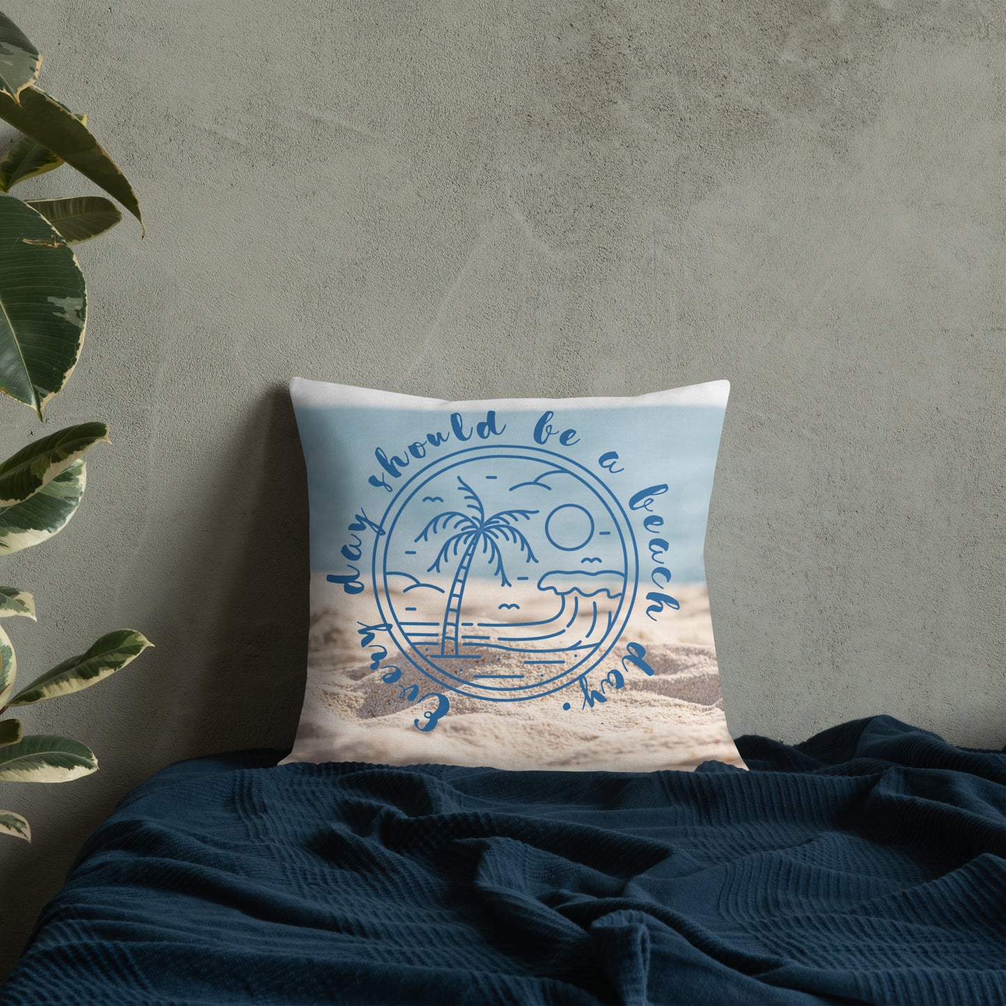 BEACH DAY Premium Pillow