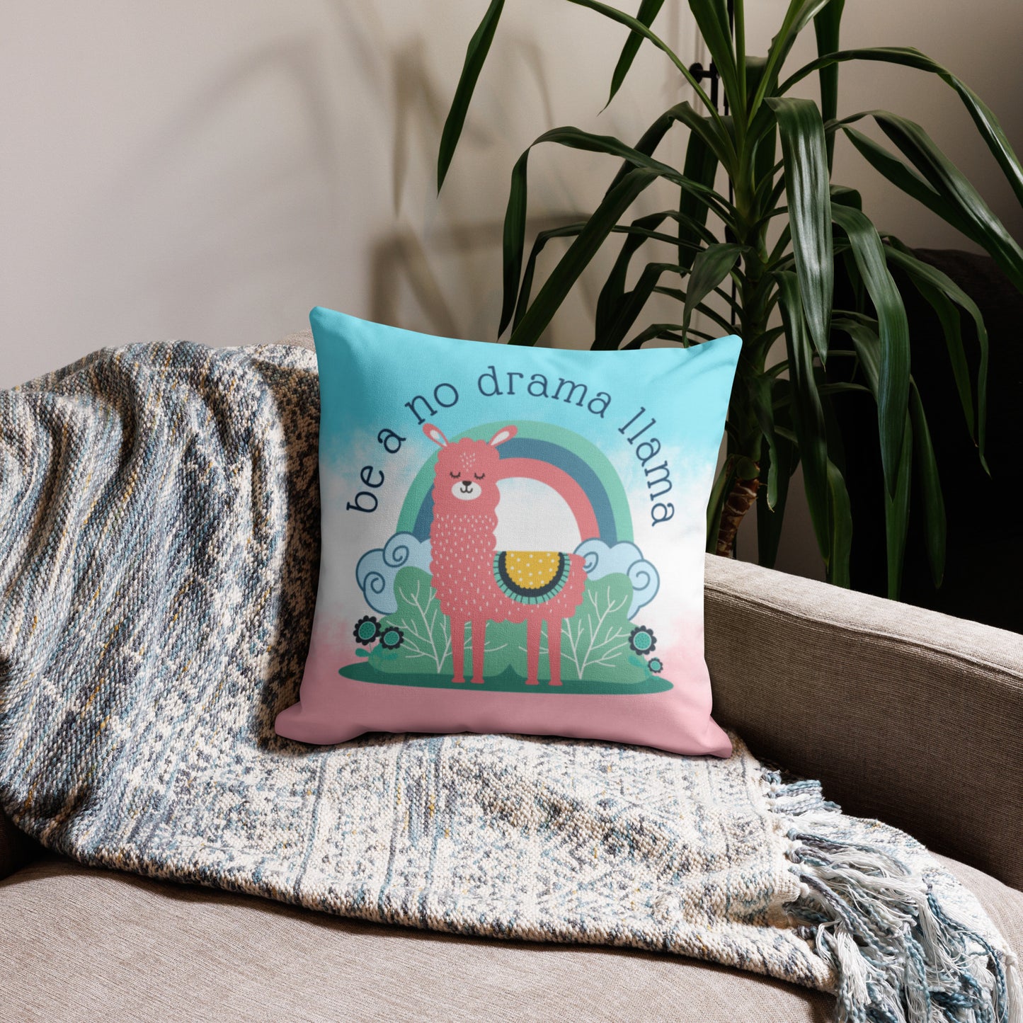 No Drama Llama premium pillow