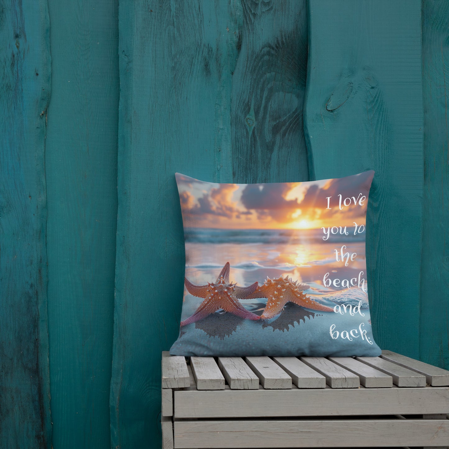 TO THE BEACH AND BACK Premium Pillow