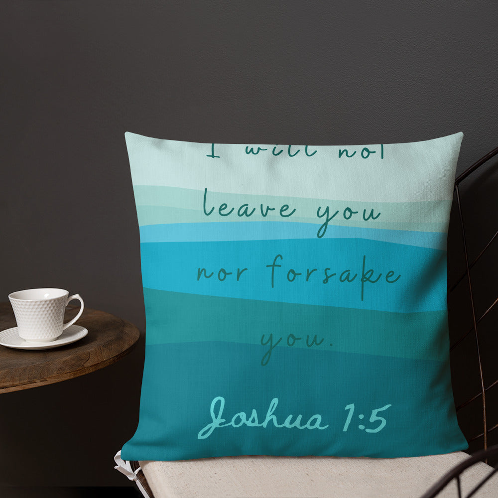 JOSHUA 1:9 Premium Pillow