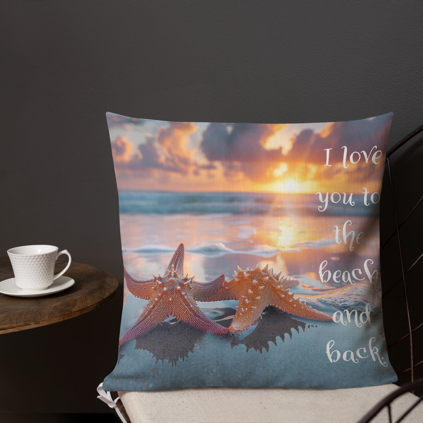 TO THE BEACH AND BACK Premium Pillow