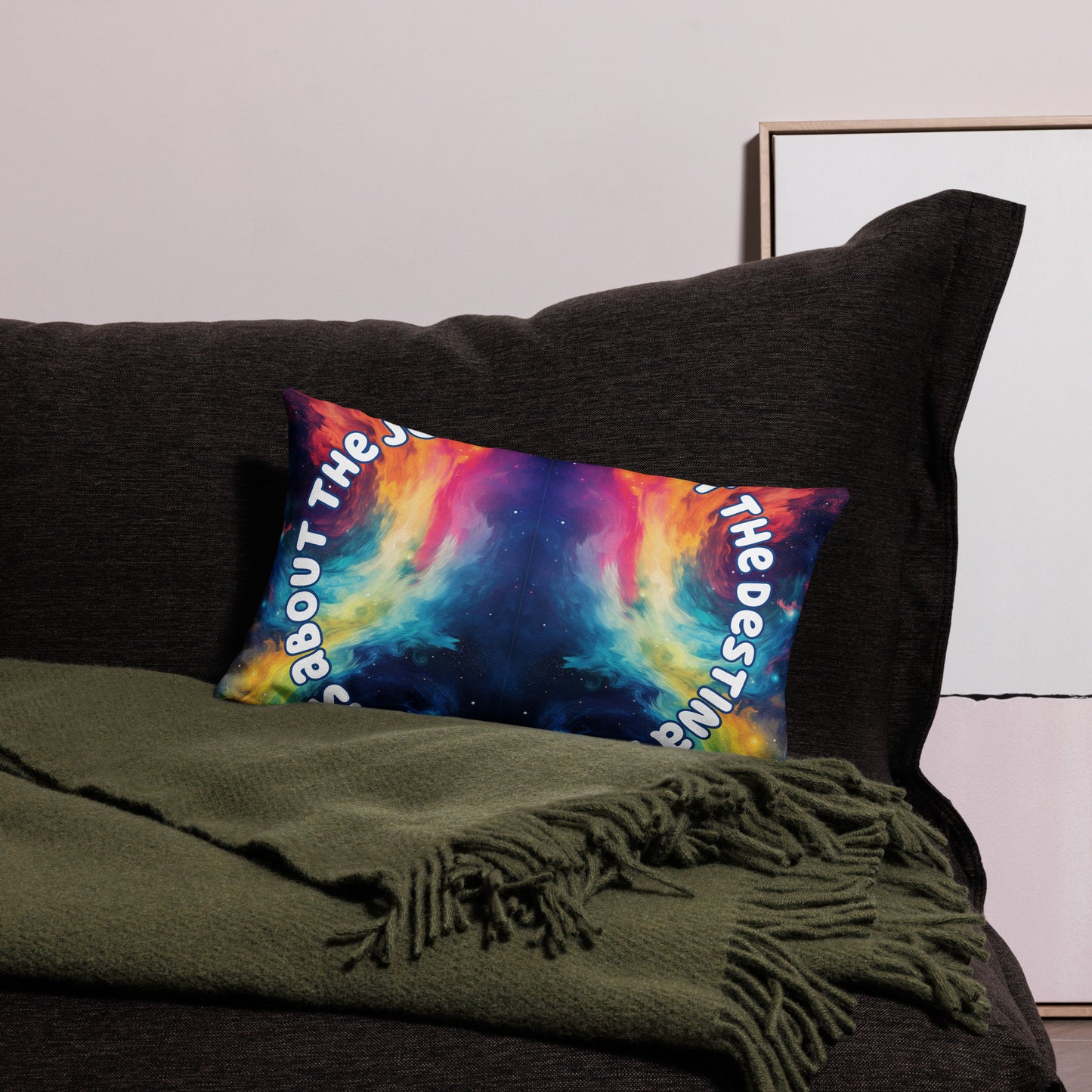 ABOUT THE JOURNEY Premium Pillow