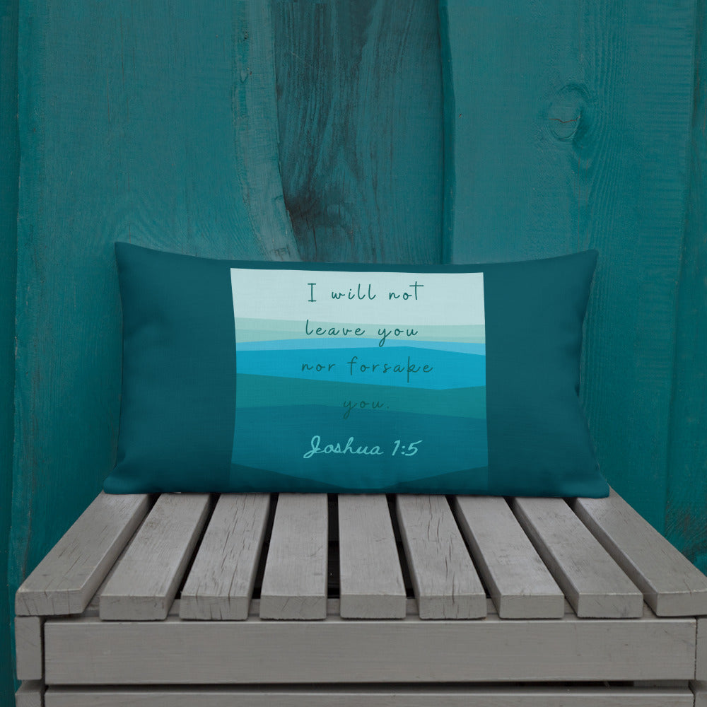 JOSHUA 1:9 Premium Pillow