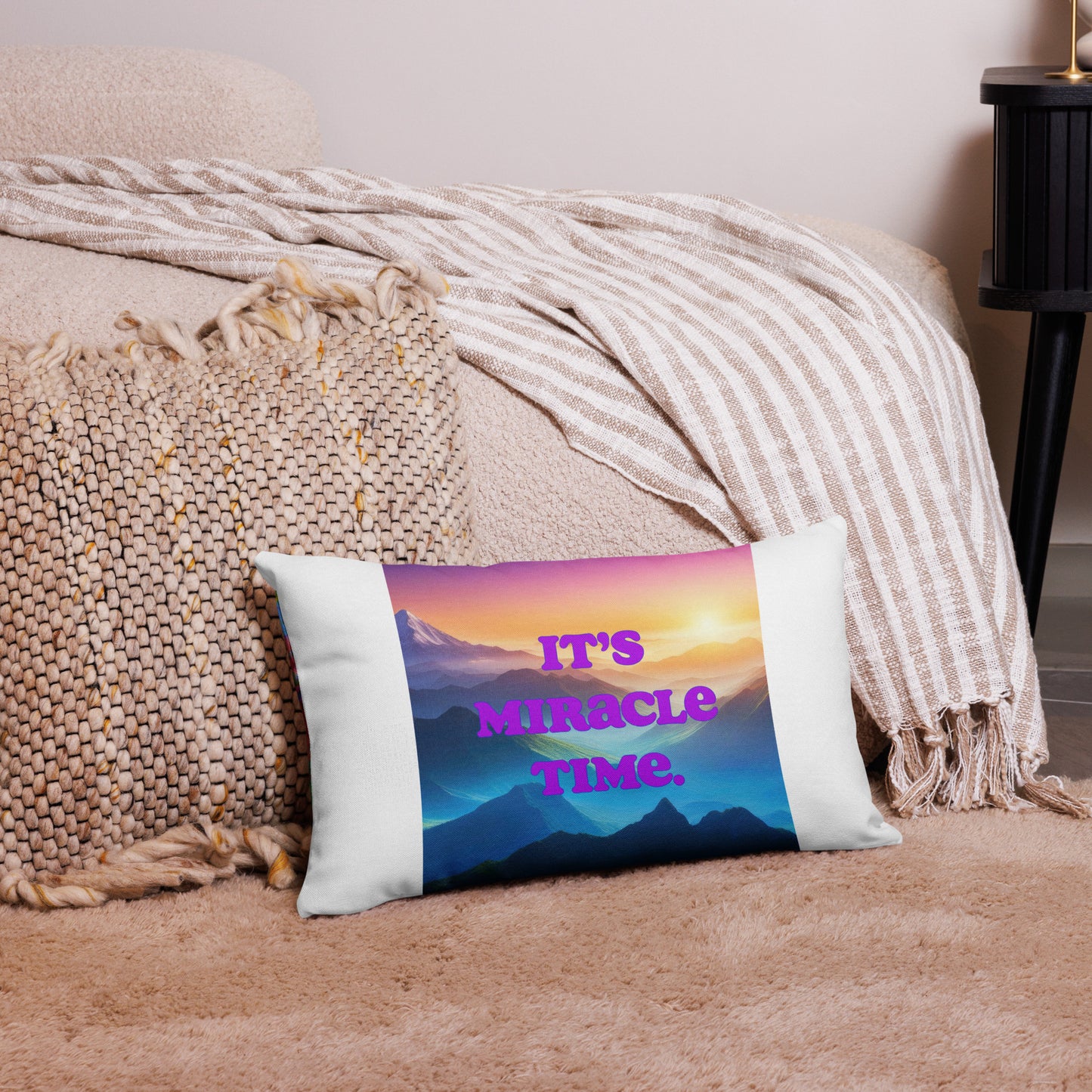 IT'S MIRACLE TIME Premium Pillow