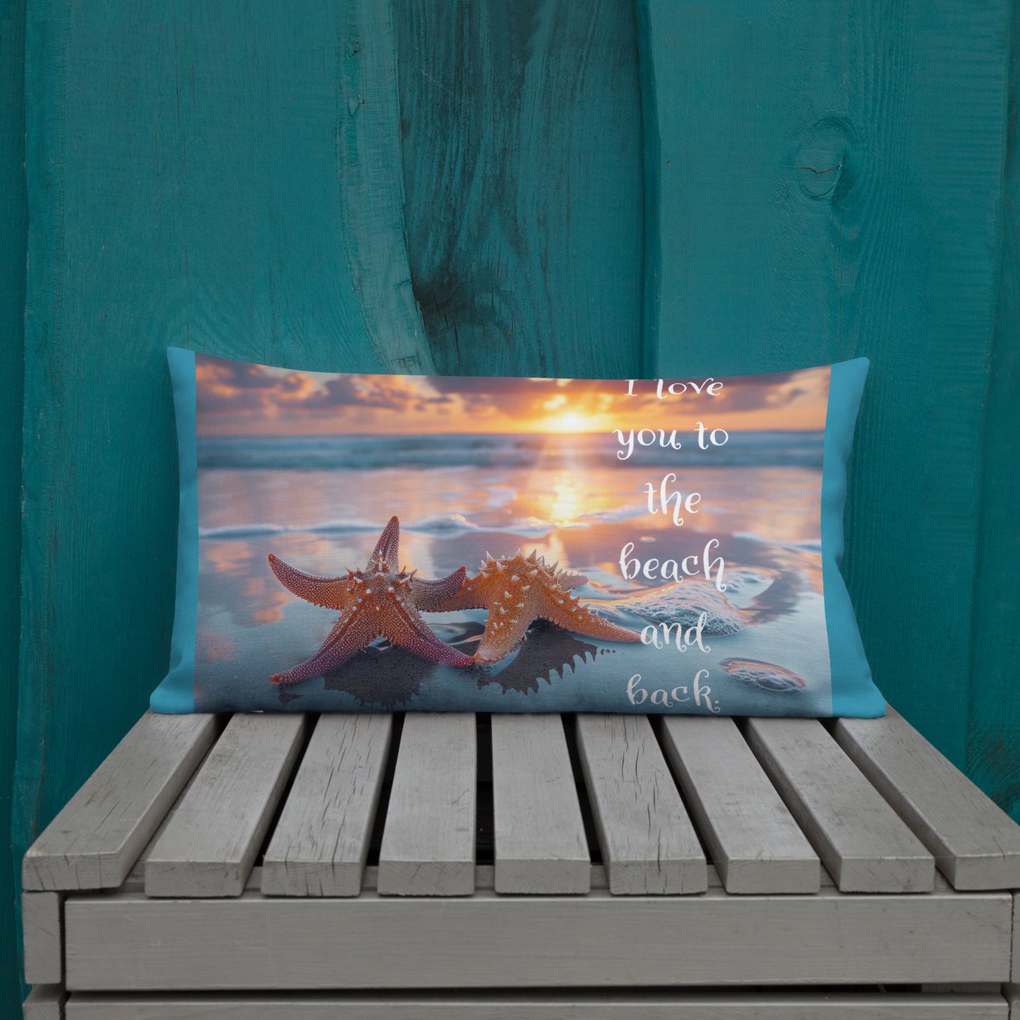 TO THE BEACH AND BACK Premium Pillow