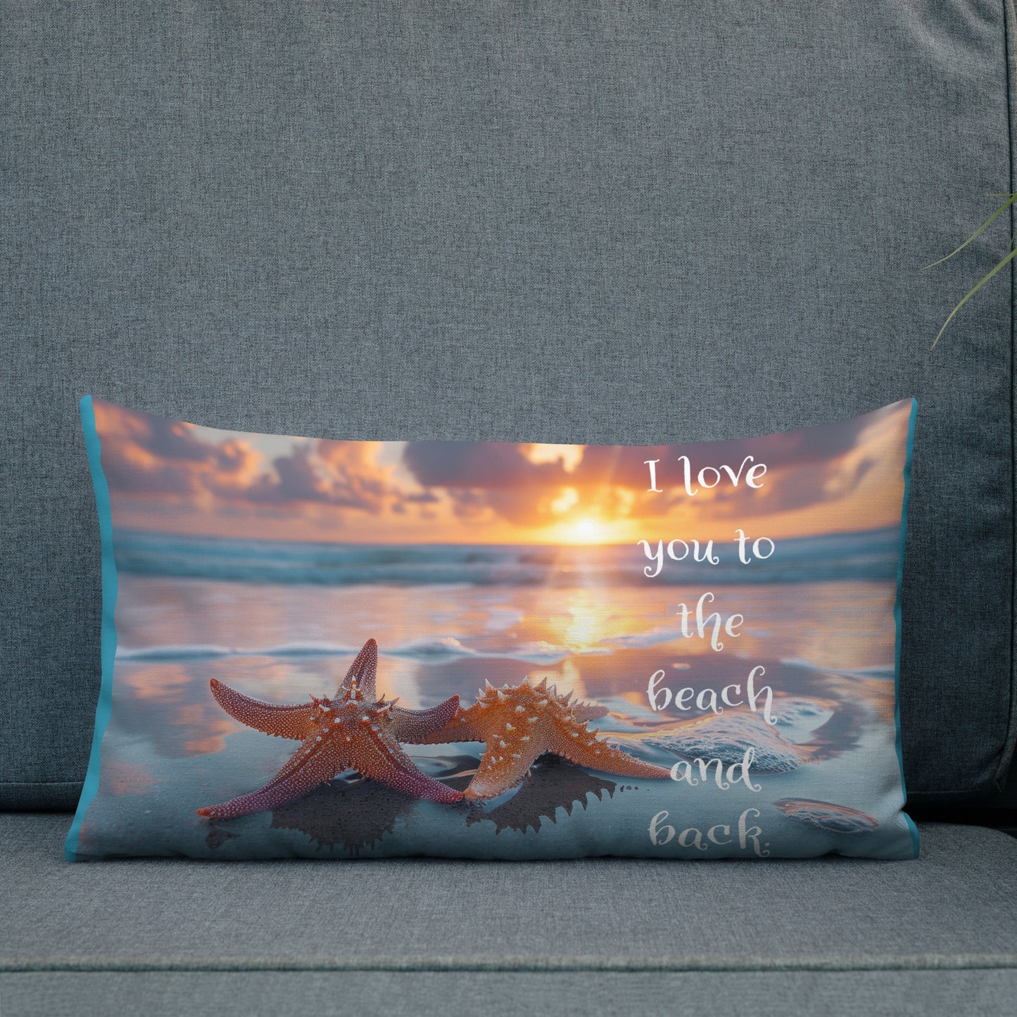 TO THE BEACH AND BACK Premium Pillow