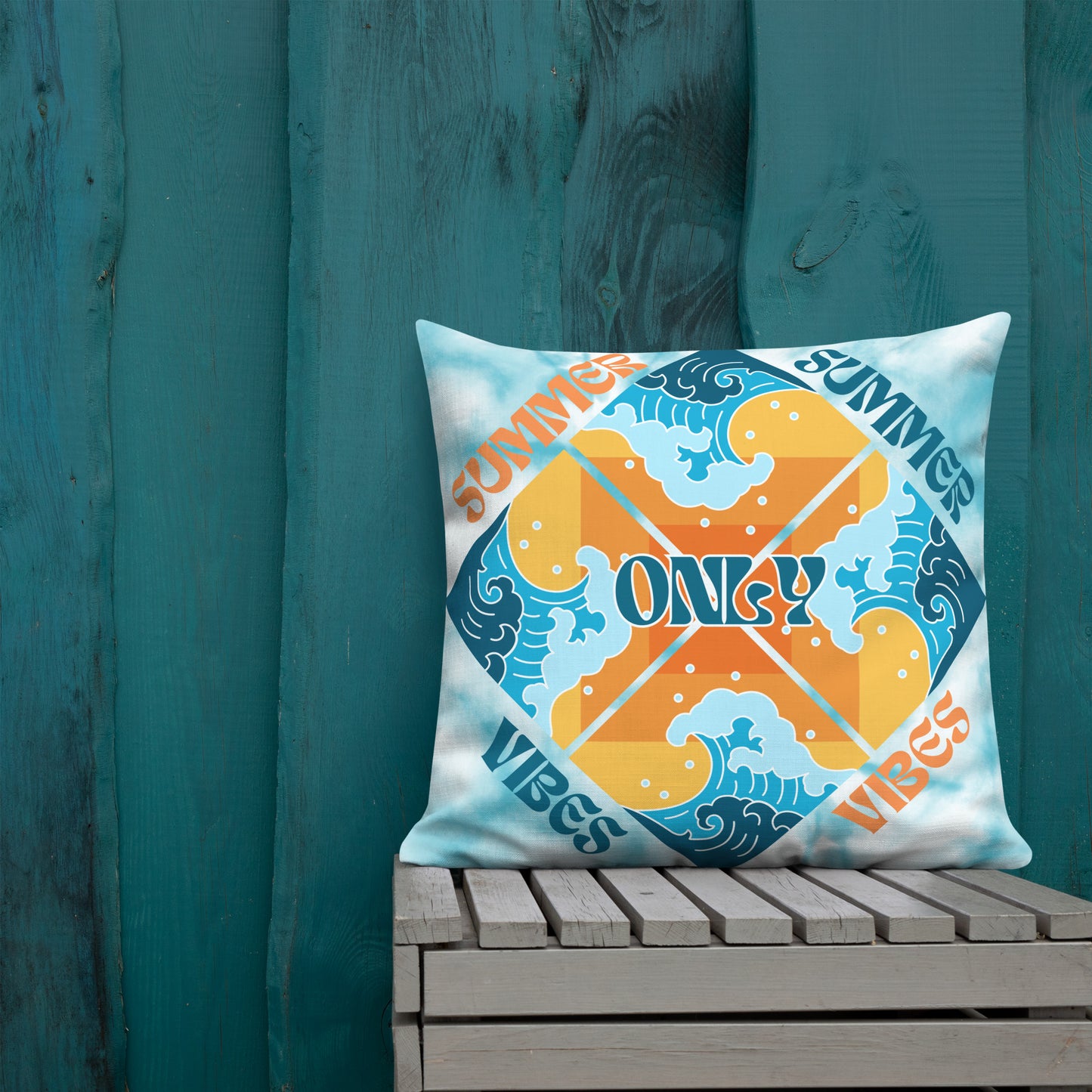 SUMMER VIBES Premium Pillow