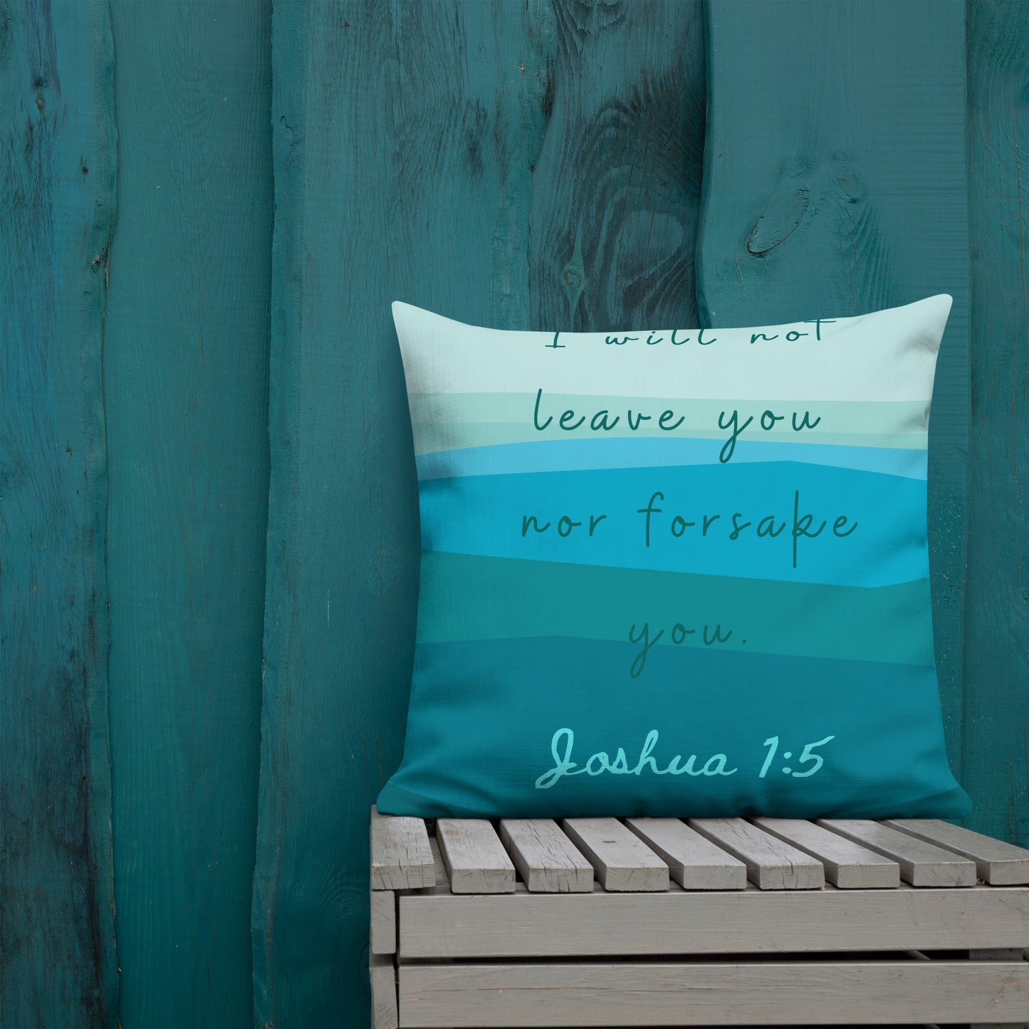 JOSHUA 1:9 Premium Pillow