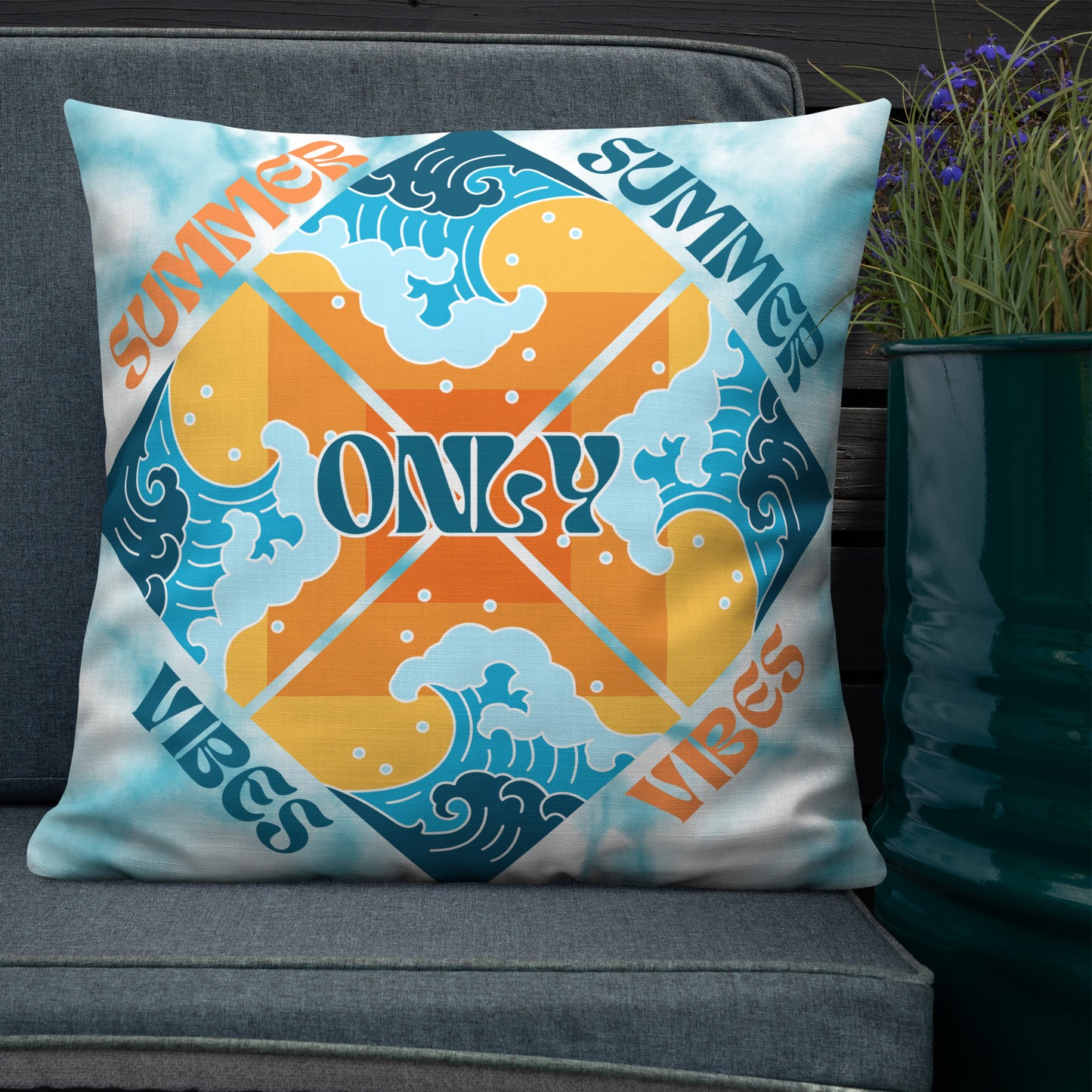 SUMMER VIBES Premium Pillow