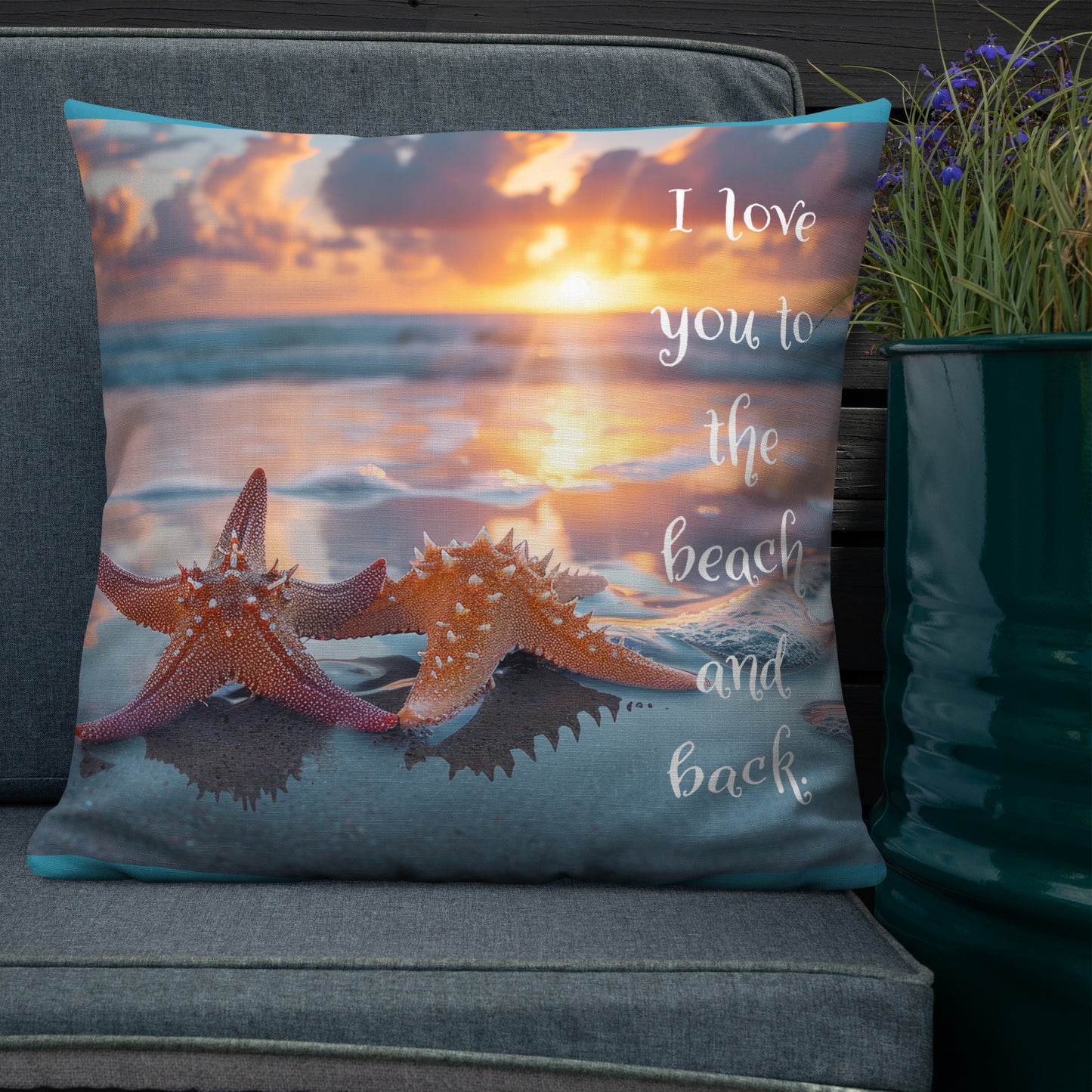 TO THE BEACH AND BACK Premium Pillow