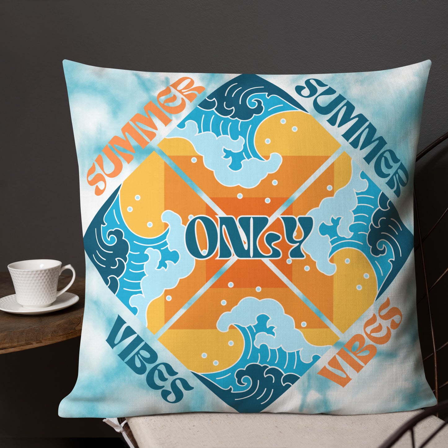 SUMMER VIBES Premium Pillow