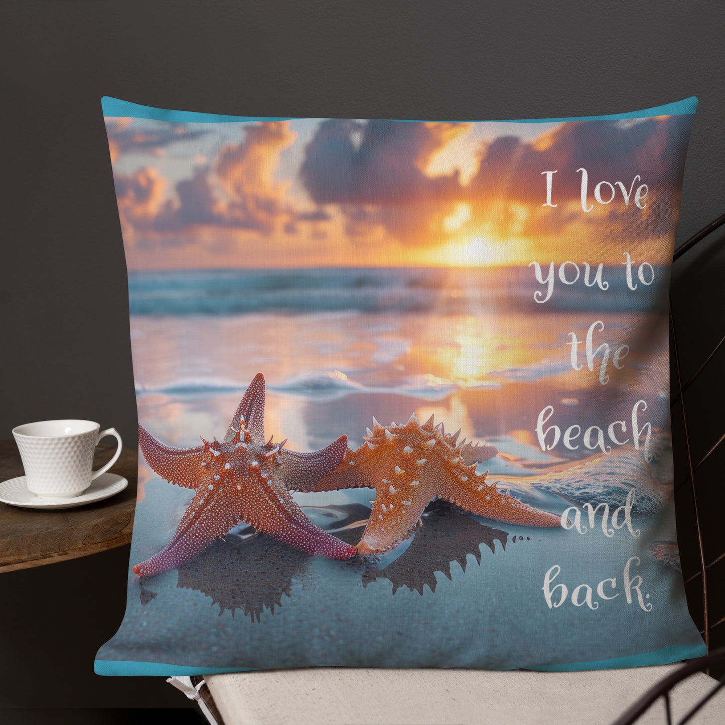 TO THE BEACH AND BACK Premium Pillow