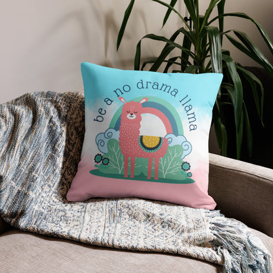 No Drama Llama premium pillow