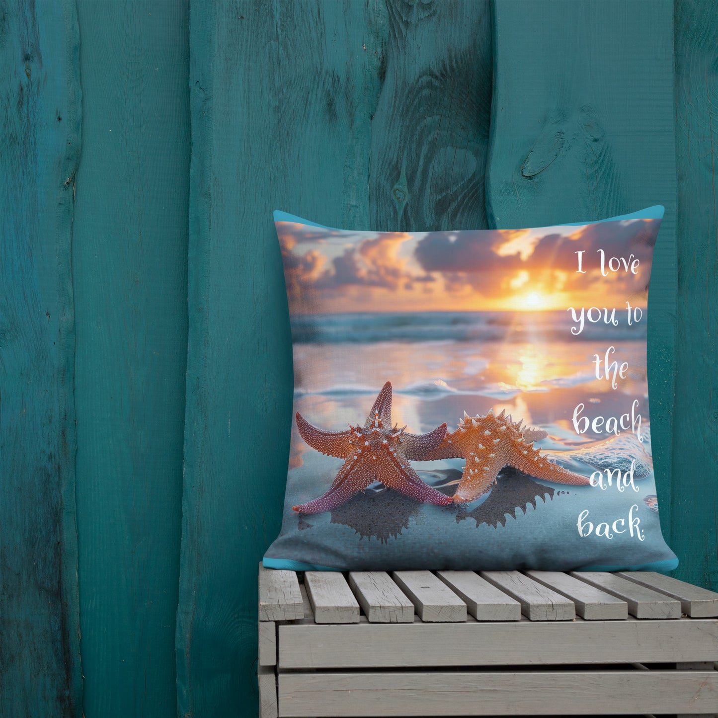 TO THE BEACH AND BACK Premium Pillow