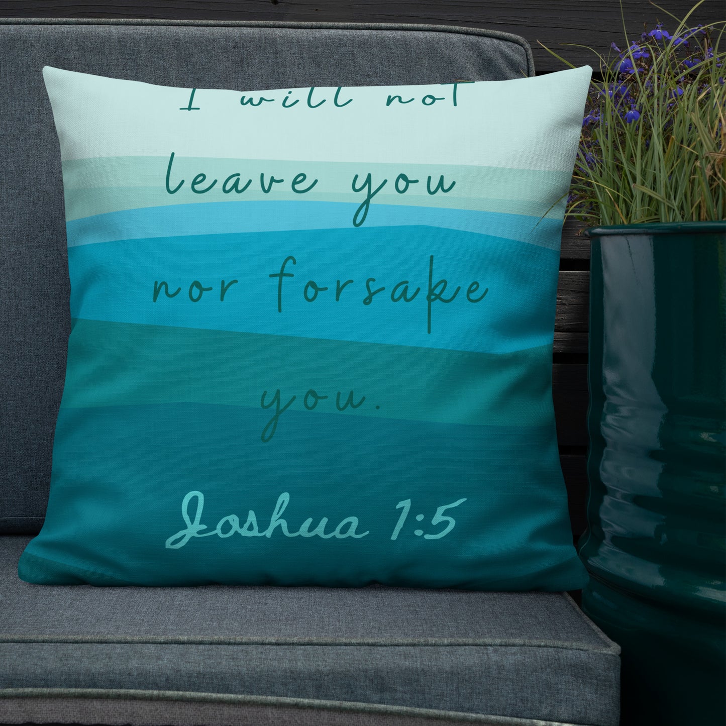 JOSHUA 1:9 Premium Pillow