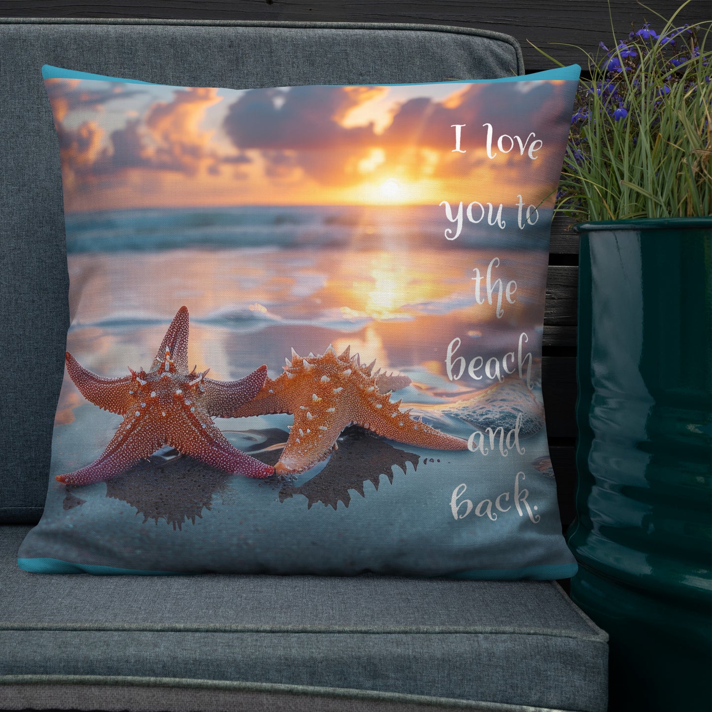 TO THE BEACH AND BACK Premium Pillow