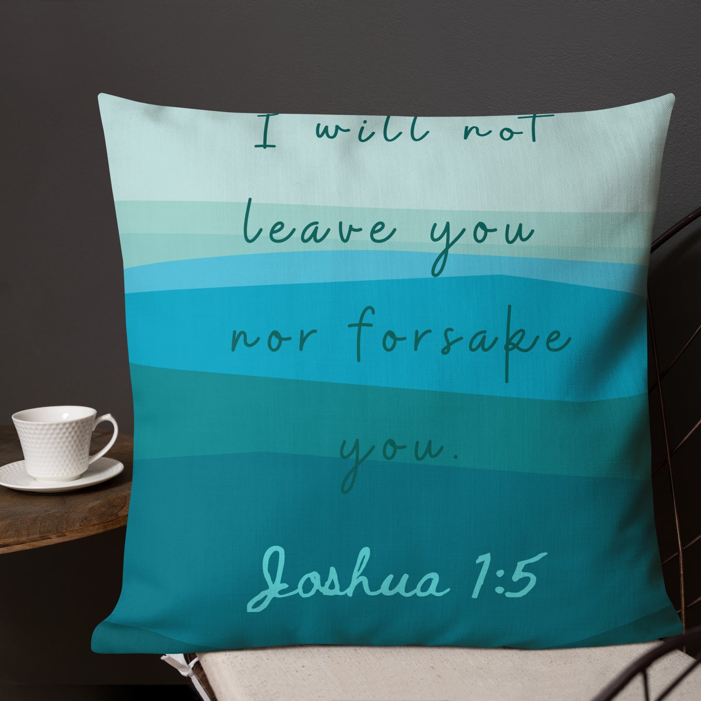 JOSHUA 1:9 Premium Pillow