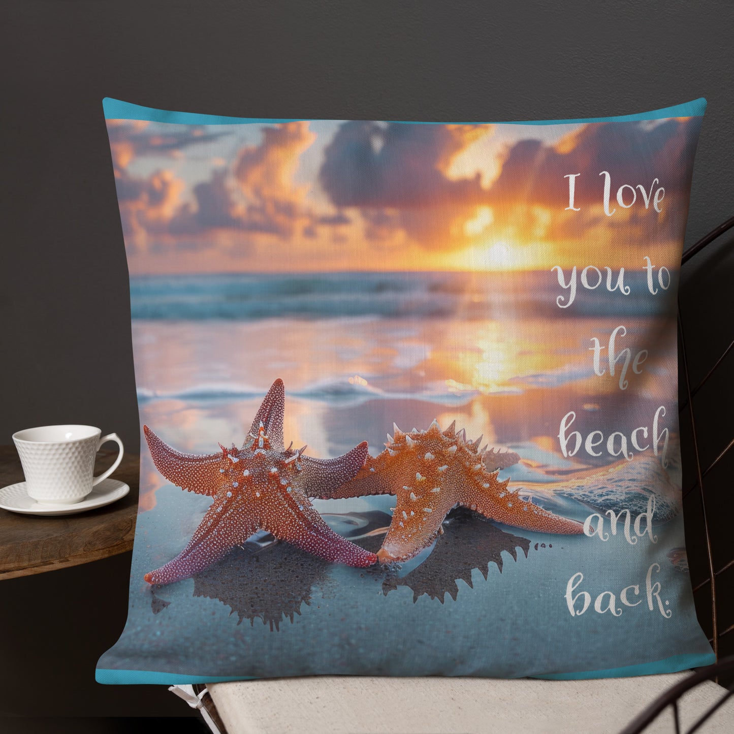 TO THE BEACH AND BACK Premium Pillow