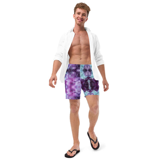 COOL TIE DYE Men's swim trunks