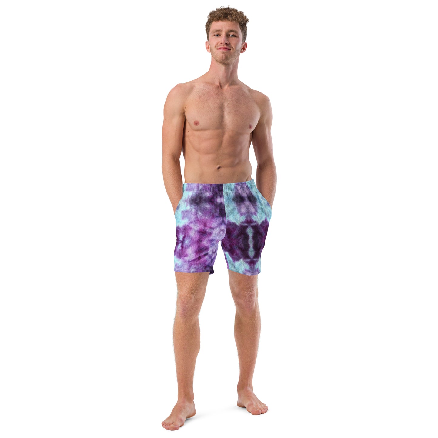 COOL TIE DYE Men's swim trunks