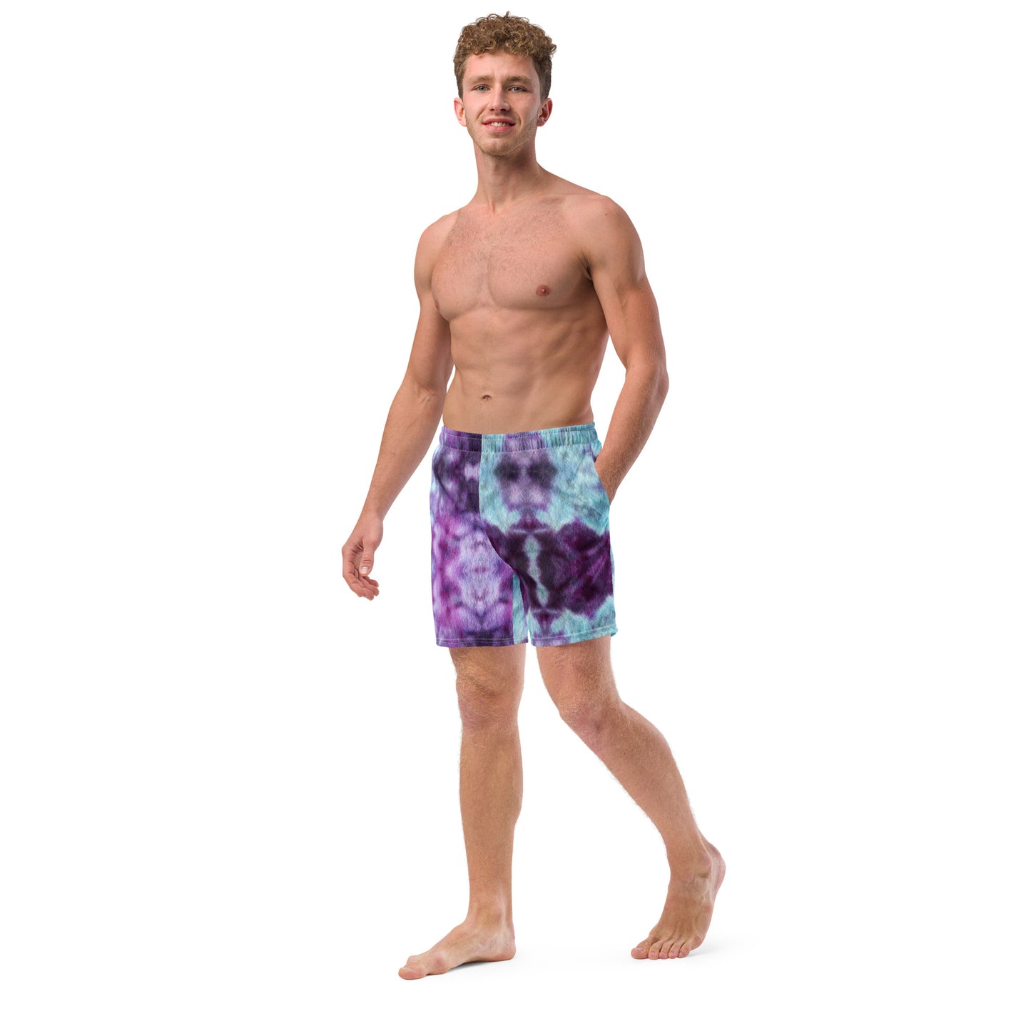 COOL TIE DYE Men's swim trunks