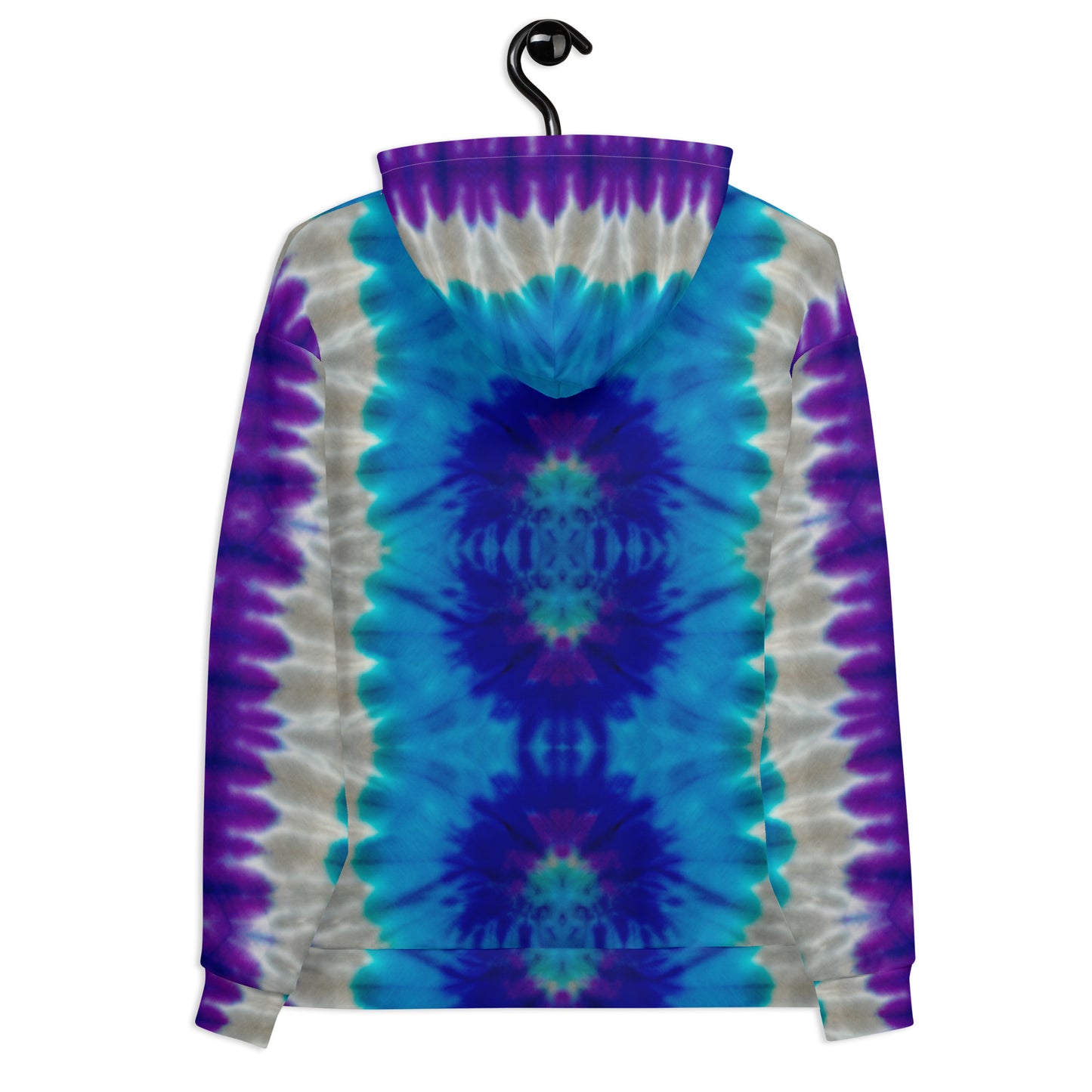 STUNNING PURPLES/BLUES TIE DYES Unisex Hoodie