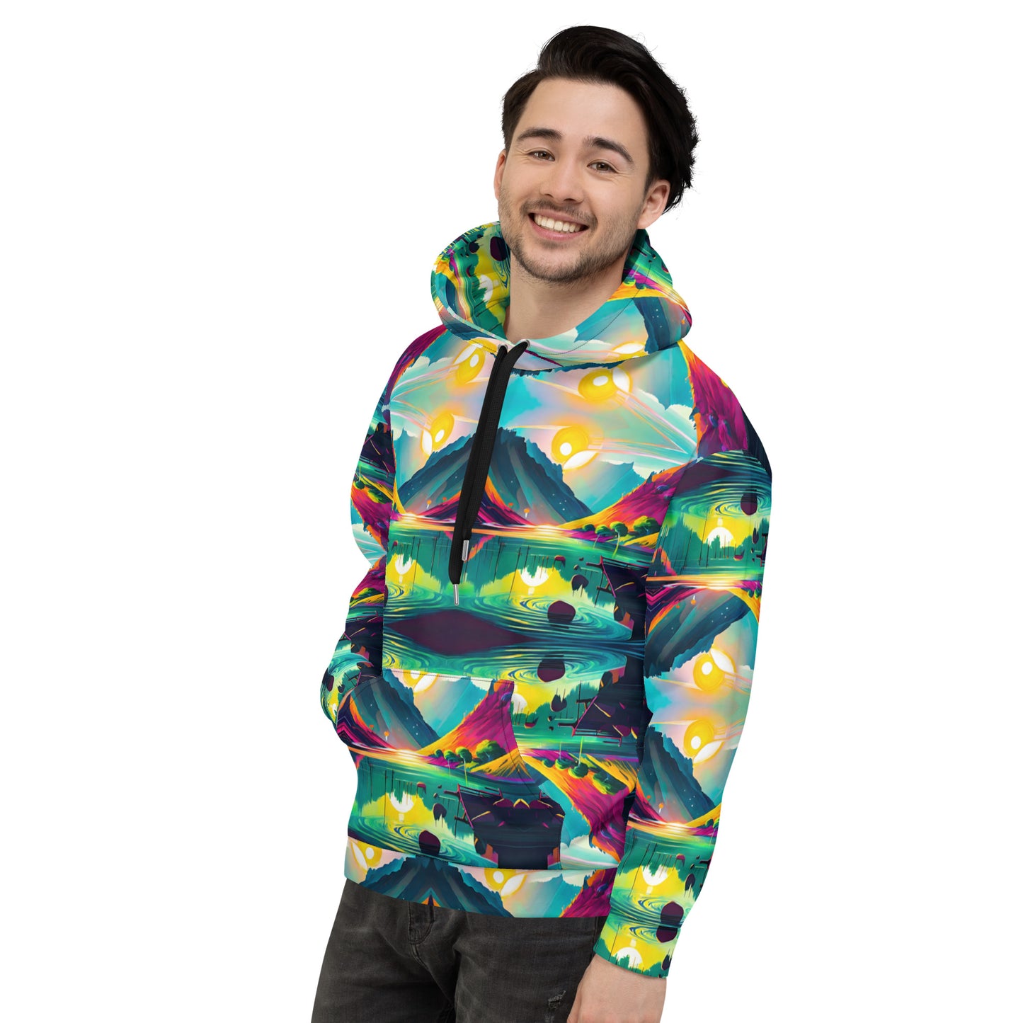 COLORFUL MOUNTAINS Unisex Hoodie