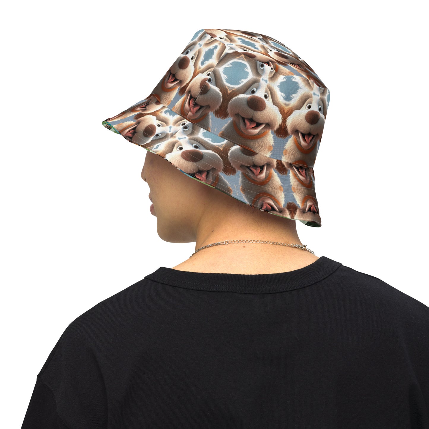 Reversible bucket hat