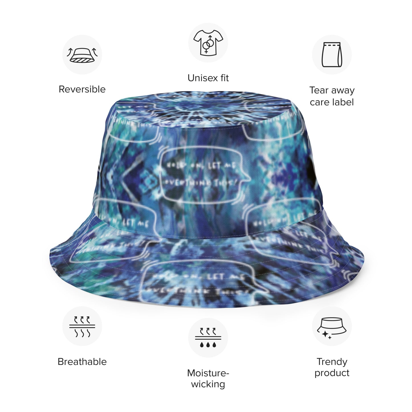 Reversible bucket hat