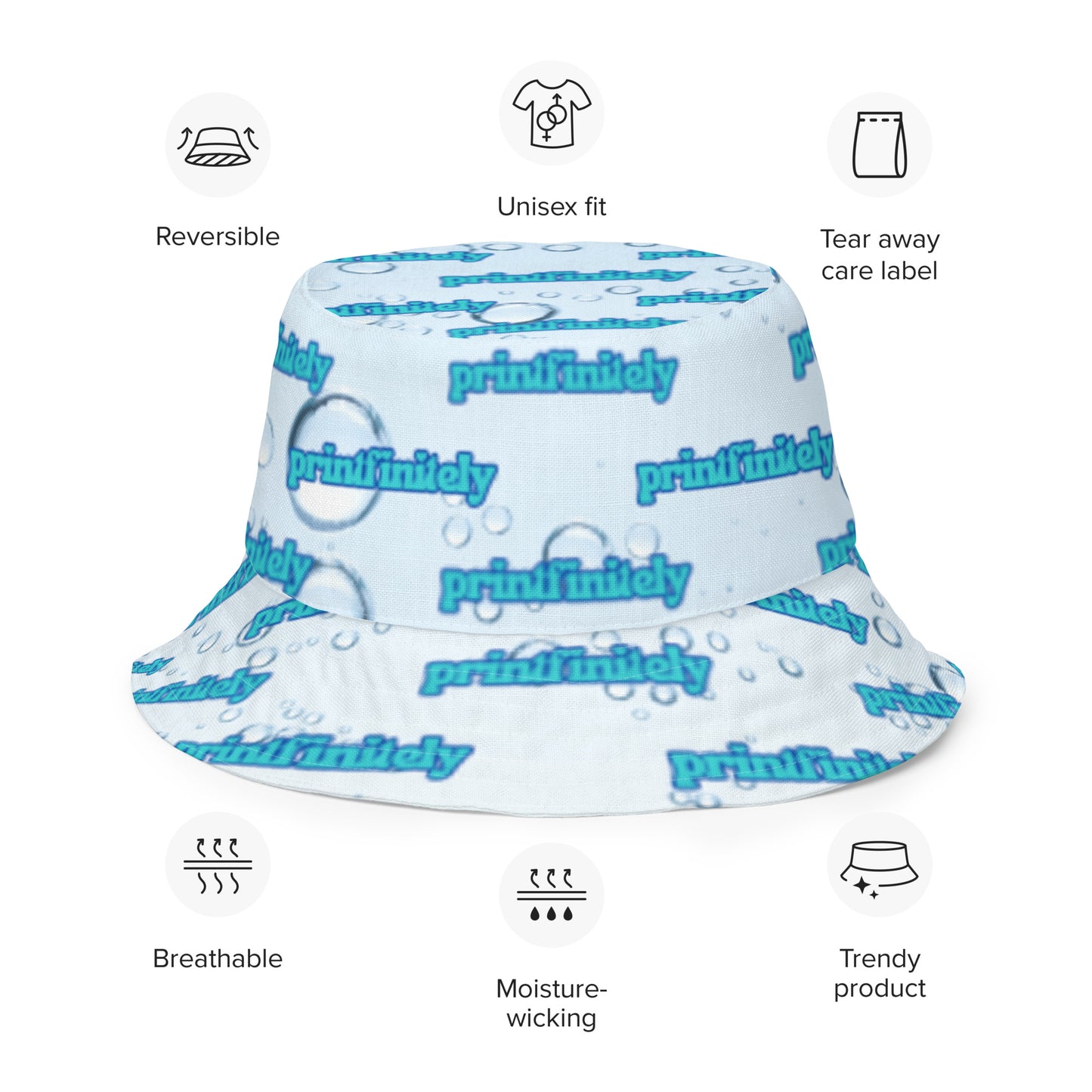 Reversible bucket hat