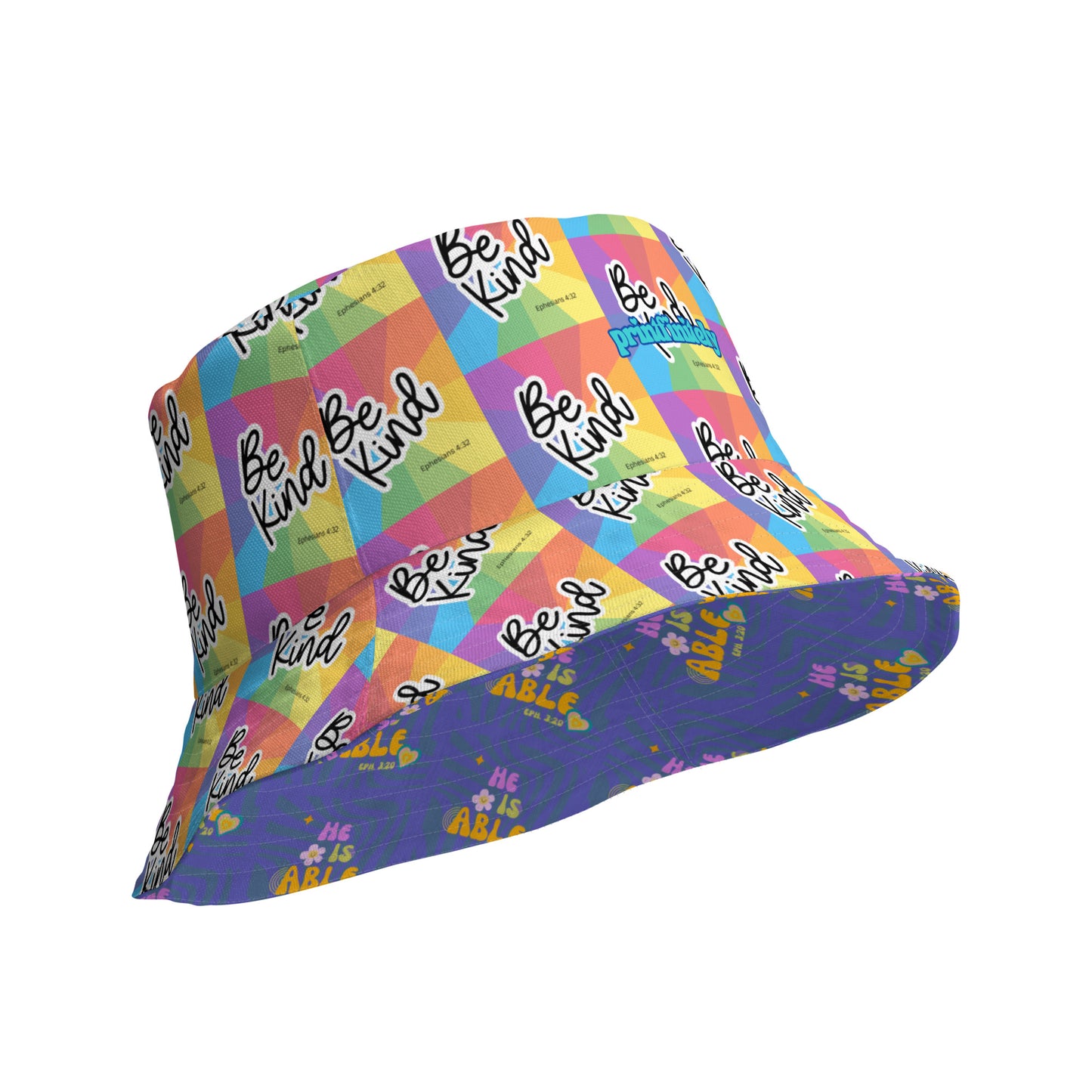 Reversible bucket hat