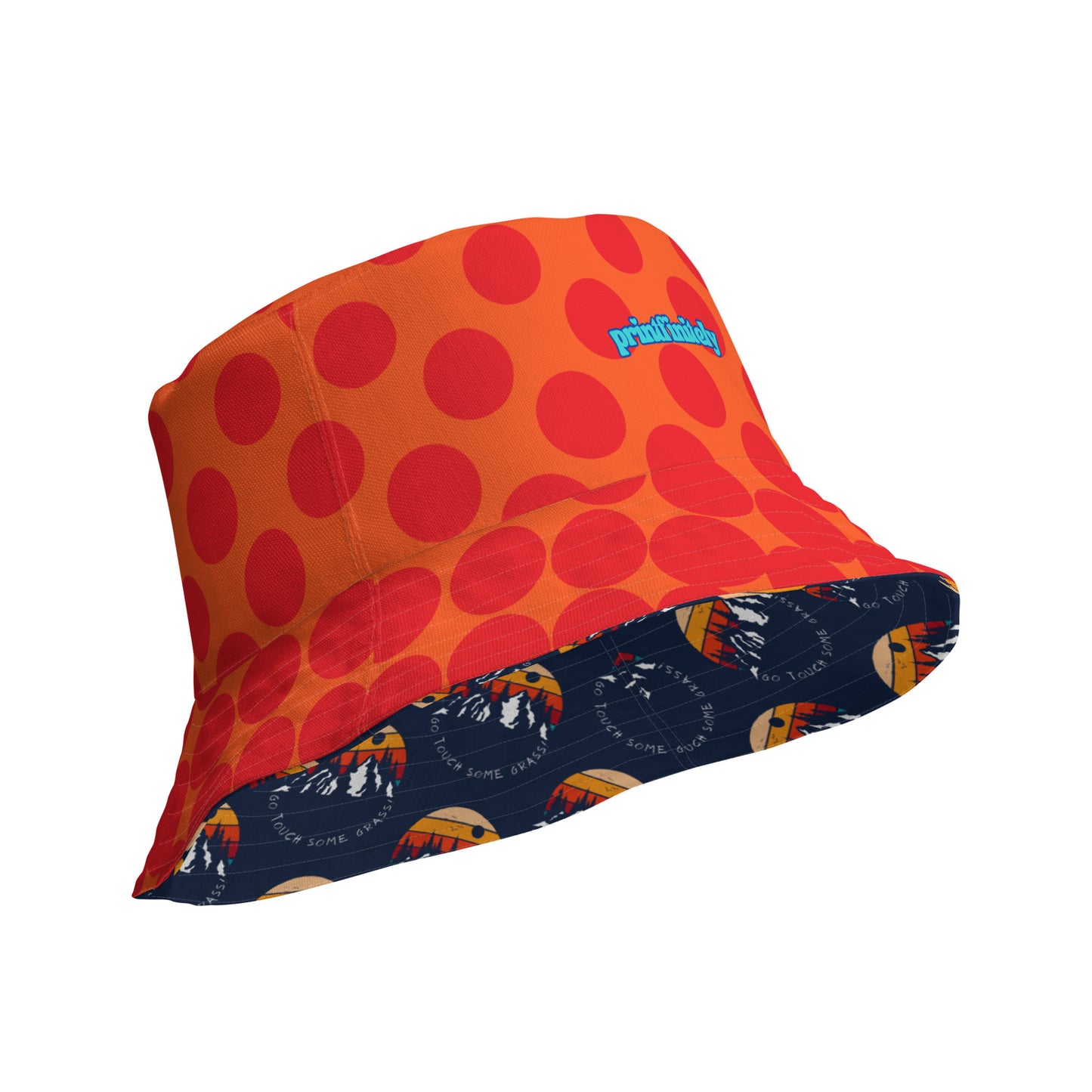 Reversible bucket hat