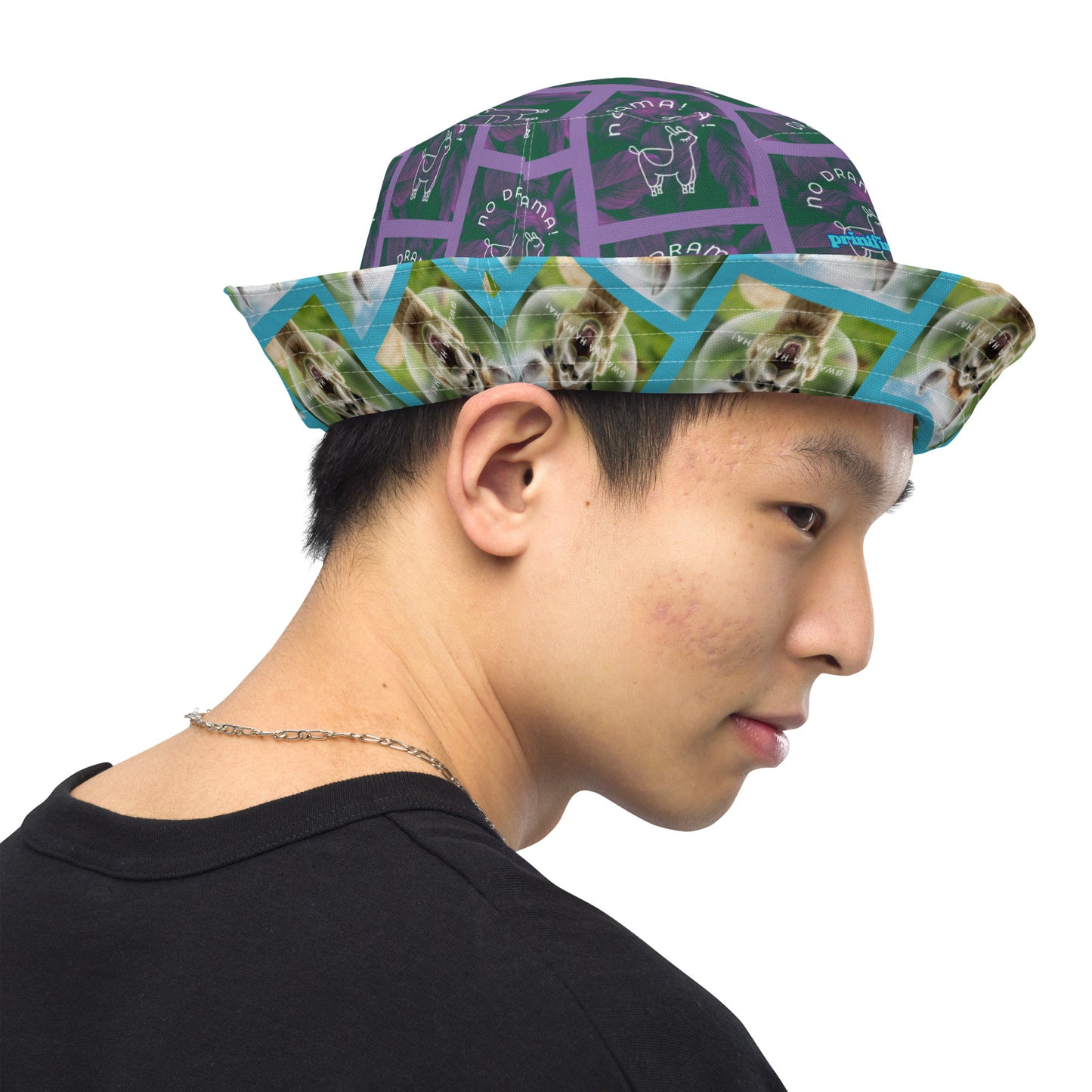 Reversible bucket hat