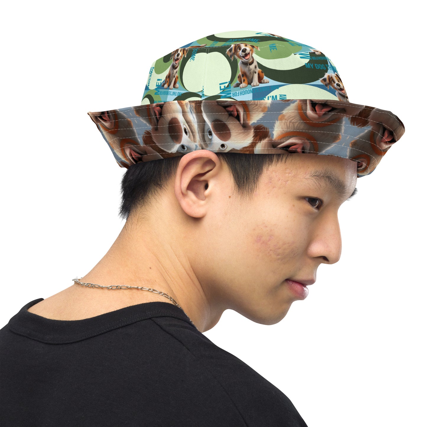 Reversible bucket hat