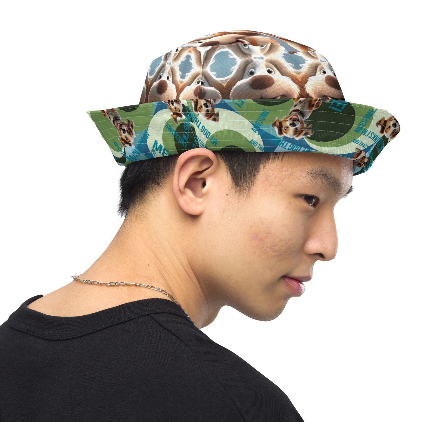 Reversible bucket hat